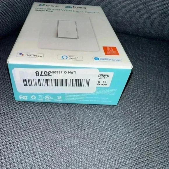 Kasa Smart Wi-Fi Light Switch Single Pole White - Picture 6 of 6